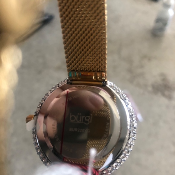 Women\'s  Burgi watch with genuine Swarovski crystals main image 4